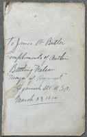 NELSON, BATTLING INK SIGNATURE (1914)