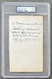 NELSON, BATLLING INK SIGNED ALBUM PAGE (PSA/DNA)