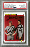 SHATNER, WILLIAM & LEONARD NIMOY SIGNED 1979 STAR TREK CARD (PSA/DNA & JSA)