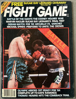 COONEY, GERRY-KEN NORTON SIGNED FIGHT GAME MAGAZINE (1982-SIGNED BY COONEY & NORTON-JSA)