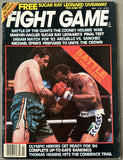 COONEY, GERRY-KEN NORTON SIGNED FIGHT GAME MAGAZINE (1982-SIGNED BY COONEY & NORTON-JSA)