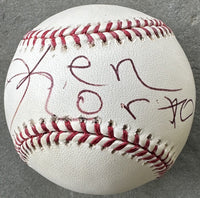 NORTON, KEN SIGNED BASEBALL