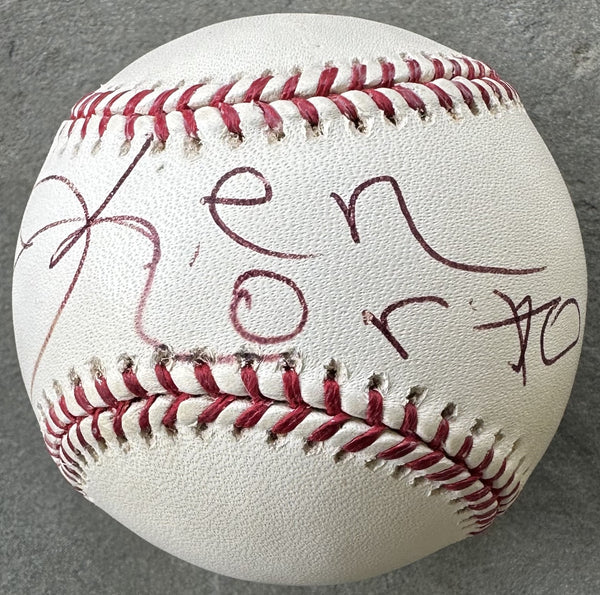 NORTON, KEN SIGNED BASEBALL