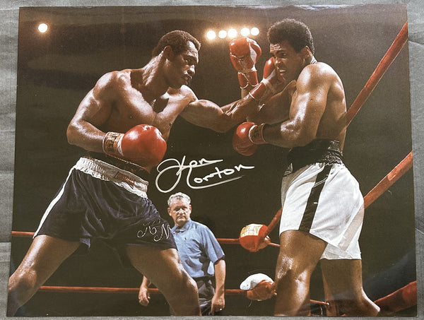 NORTON, KEN SIGNED LARGE FORMAT PHOTO