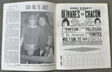 CHACON, BOBBY-RUBEN OLIVARES III SOUVENIR PROGRAM (1977)