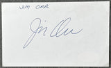 ORR, JIMMY SIGNED INDEX CARD (JSA)