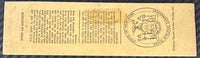 ORTIZ, CARLOS-ISMAEL LAGUNA FULL TICKET (1967-SIGNED BY ORTIZ)