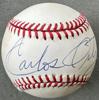 ORTIZ, CARLOS SIGNED BASEBALL
