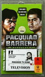 PACQUIAO, MANNY-MARCO ANTONIO BARRERA TV CREDENTIAL (2007)