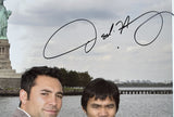 PACQUIAO, MANNY & OSCAR DE LA HOYA SIGNED LARGE FORMAT PHOTOGRAPH