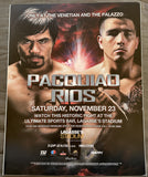 PACQUIAO, MANNY-BRANDON RIOS CLOSED CIRCUIT POSTER (2013)