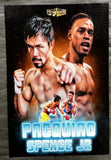 PACQUIAO, MANNY-ERROL SPENCE, JR. SOUVENIR POSTER (2021)
