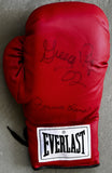 PAGE, GREG SIGNED BOXING GLOVE (LANDS OF LEGENDS LOA)