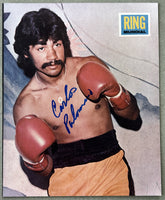 PALOMINO, CARLOS SIGNED PHOTO