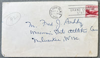 PARKER, DAN SIGNED LETTER TO EX FIGHTER FRED SADDY (1956)