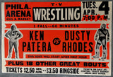 PATERA, KEN-DUSTY RHODES ORIGINAL ON SITE POSTER (1978)