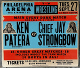 PATERA,KEN-CHIEF JAY STRONGBOW ORIGINAL ON SITE POSTER (1977)
