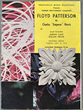 PATTERSON, FLOYD-CHARLIE HARRIS EXHIBITION SOUVENIR PROGRAM (1972)