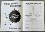 PATTERSON, FLOYD-INGEMAR JOHANSSON II SIGNED OFFICIAL PROGRAM (1960-SIGNED BY JACK DEMPSEY)
