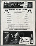 PATTERSON, FLOYD-WILLIE TROY OFFICIAL PROGRAM (1955)