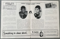 PATTERSON, FLOYD-WILLIE TROY OFFICIAL PROGRAM (1955)