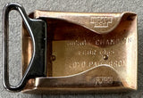 PATTERSON, FLOYD HICKOK MONTHLY AWARD BELT BUCKLE (FEBRUARY 1965)