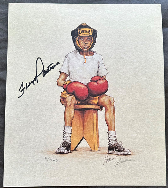 PATTERSON, FLOYD SIGNED LIMITED EDITION ARTWORK (BOXING HALL OF FAME)