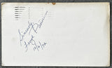 PATTERSON, FLOYD VINTAGE SIGNED POSTCARD (1972-JSA)