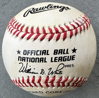 PATTERSON, FLOYD SIGNED BASEBALL