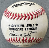 PATTERSON, FLOYD SIGNED BASEBALL