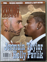 PAVLIK, KELLY SIGNED BOXING DIGEST (2007)