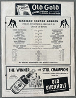 PEP, WILLIE-CHALKY WRIGHT OFFICIAL PROGRAM (1942)