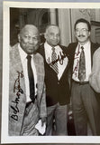 PHILADELPHIA HALL OF FAMERS SIGNED LARGE FORMAT PHOTO (MONTGOMERY, JOHNSON, PELTZ, MUHAMMAD, CHANDLER)