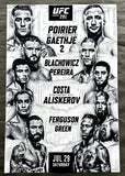 GAETHJE, JUSTIN-DUSTIN POIRIER SOUVENIR POSTER (2023)