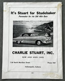 GAVILAN, KID-FITZIE PRUDEN SIGNED OFFICIAL PROGRAM (1952-SIGNED BY PRUDEN)