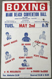 PRYOR, AARON-SCOTTY FORMAN SIGNED ON SITE POSTER (1978-SIGNED BY PRYOR)