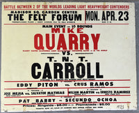 QUARRY, MIKE-HAL T.N.T. CARROLL ON SITE POSTER (1973)