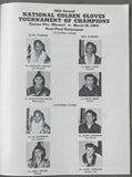 QUARRY, JERRY-LYNN FARR GOLDEN GLOVES SEMI FINALS OFFICIAL PROGRAM (1965)