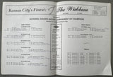 QUARRY, JERRY-LYNN FARR GOLDEN GLOVES SEMI FINALS OFFICIAL PROGRAM (1965)