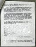 RAHMAN, HASIM SIGNED PROMOTIONAL CONTRACT (1995-JSA)