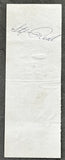 REDL, STEFAN SIGNED PAYROLL CHECK (1958)