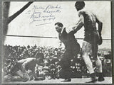RITCHIE, WILLIE SIGNED ACTION PHOTO (WOLGAST FIGHT)