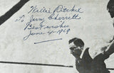 RITCHIE, WILLIE SIGNED ACTION PHOTO (WOLGAST FIGHT)