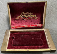 ROBINSON, SUGAR RAY-CARMEN BASILIO I SOUVENIR WATCH CASE (1957-BASILIO WINS TITLE)