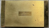ROBINSON, SUGAR RAY-CARMEN BASILIO I SOUVENIR WATCH CASE (1957-BASILIO WINS TITLE)