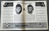 ROBINSON, SUGAR RAY-TOMMY BELL OFFICIAL PROGRAM (1946-ROBINSON WINS WELTERWEIGHT TITLE)