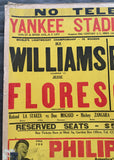 ROBINSON, SUGAR RAY-KID GAVILAN & IKE WILLIAMD-JESSE FLORES ON SITE POSTER (1948)
