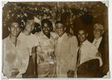ROBINSON, SUGAR RAY & RANDY TURPIN SIGNED TYPE 1 STUDIO PHOTO (SIGNED BY ROBINSON TO TURPIN)