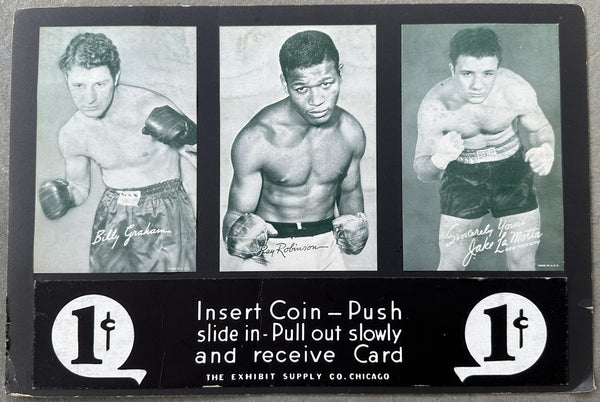 EXHIBIT CARD DISPLAY (ROBINSON, LAMOTTA, GRAHAM)