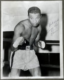 ROBINSON, SUGAR RAY SIGNED PHOTO